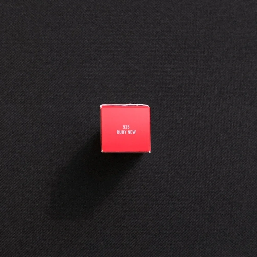 MAC Powder Kiss Soft Focus Lipstick — Ruby New — Full Size 0.1 oz